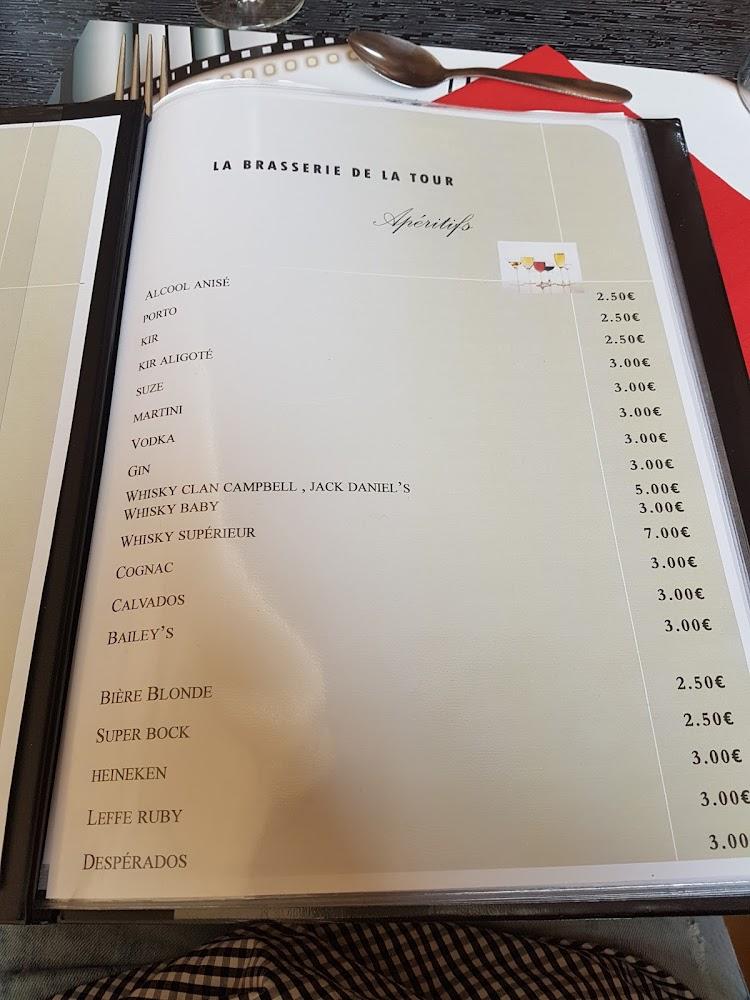 Bar brasserie de la tour - Menu Image 4